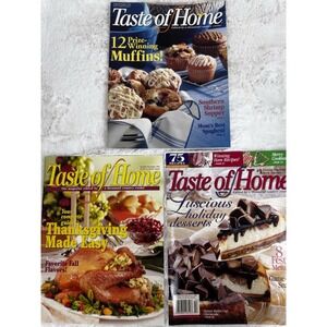 Lot Of‎ 3 Taste Of Home Cooking Cookbook  Magazines 2005 2006